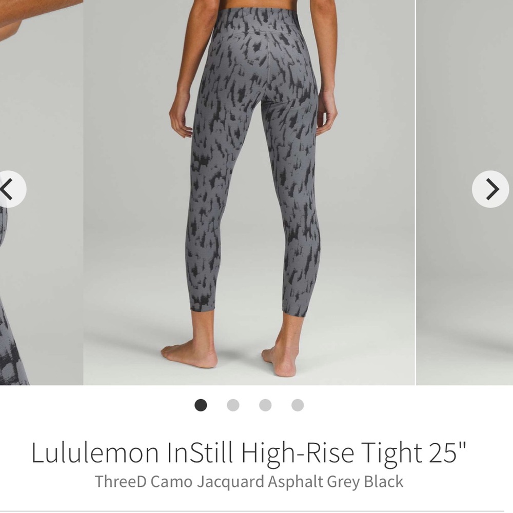 Lululemon Athletica Black Fast & Free 7/8 & instill bundle size women’s 8 EUC - Picture 9 of 9